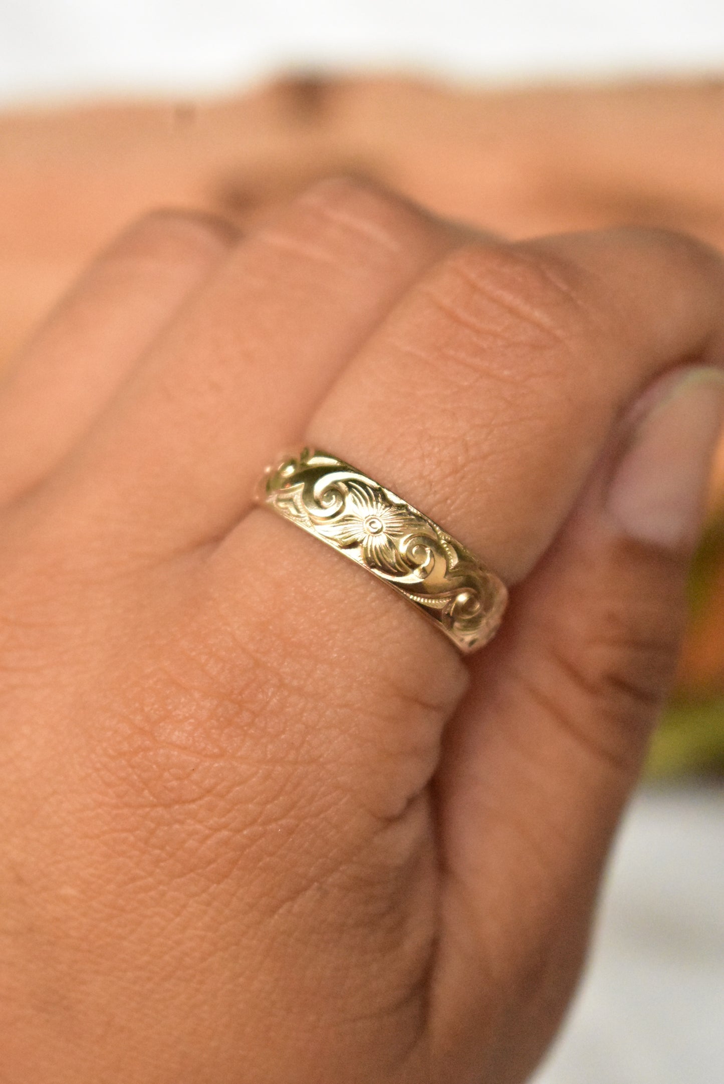 Thick heirloom ring
