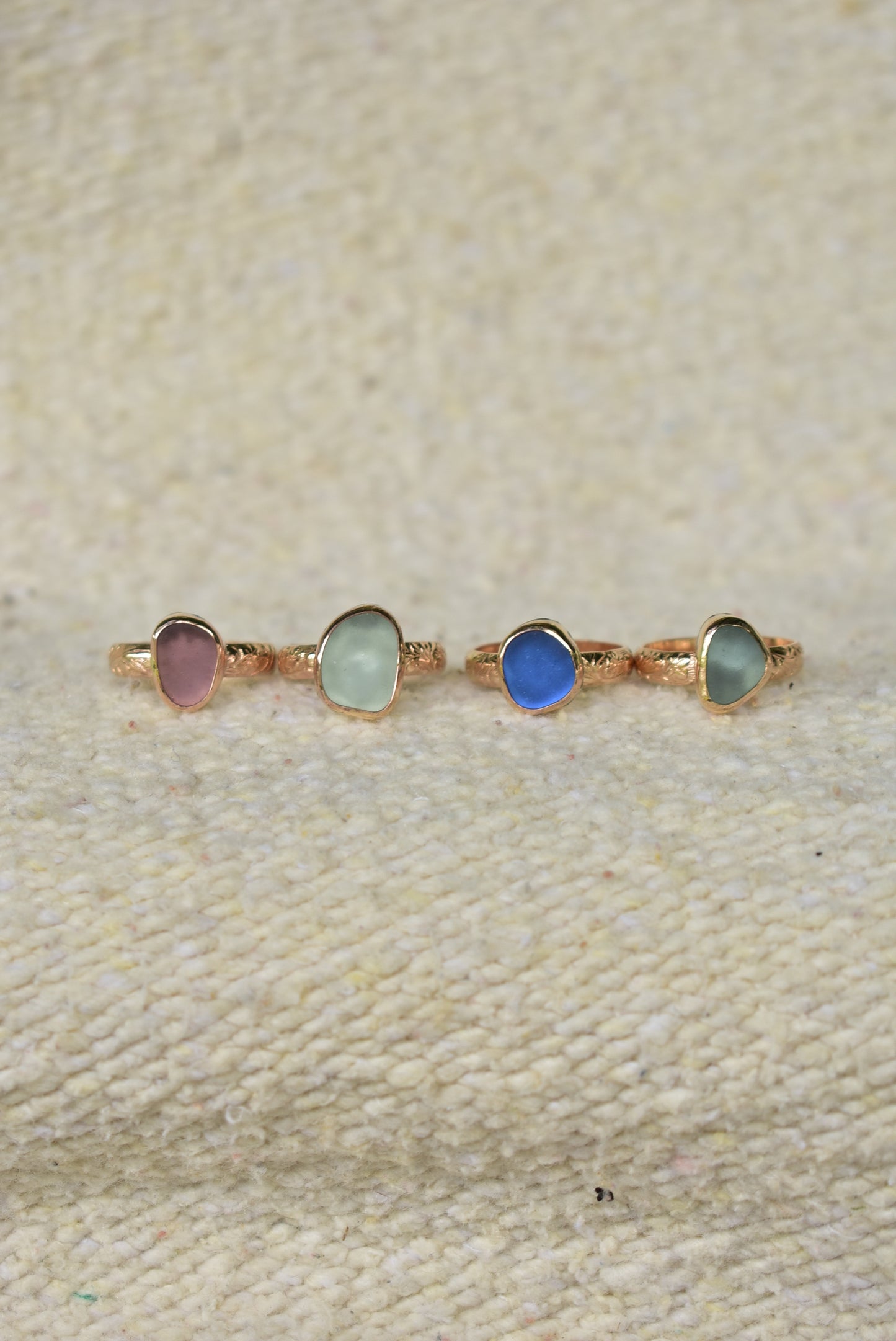 Heirloom Seaglass ring