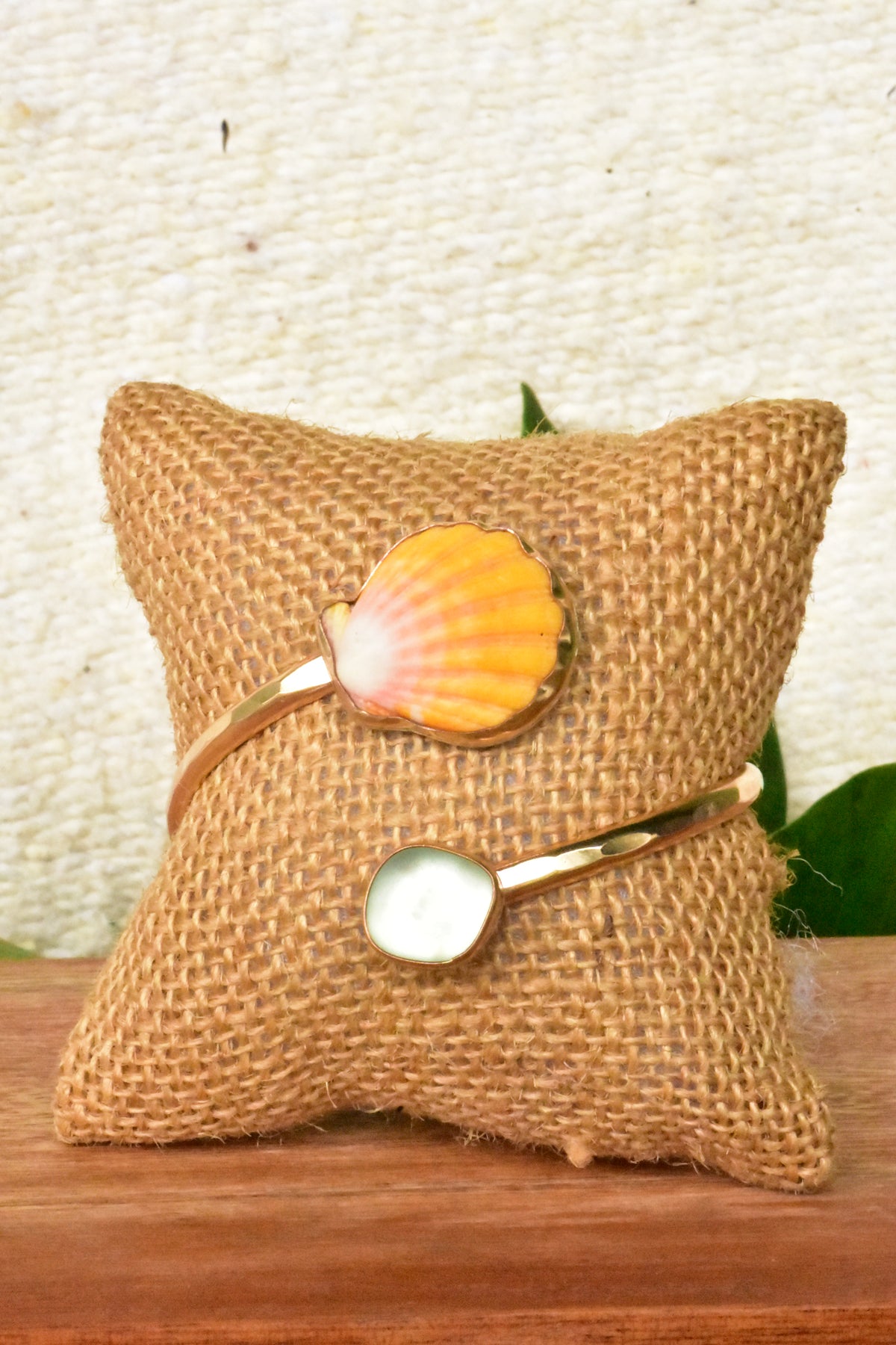 Sunrise seaglass twisted cuff
