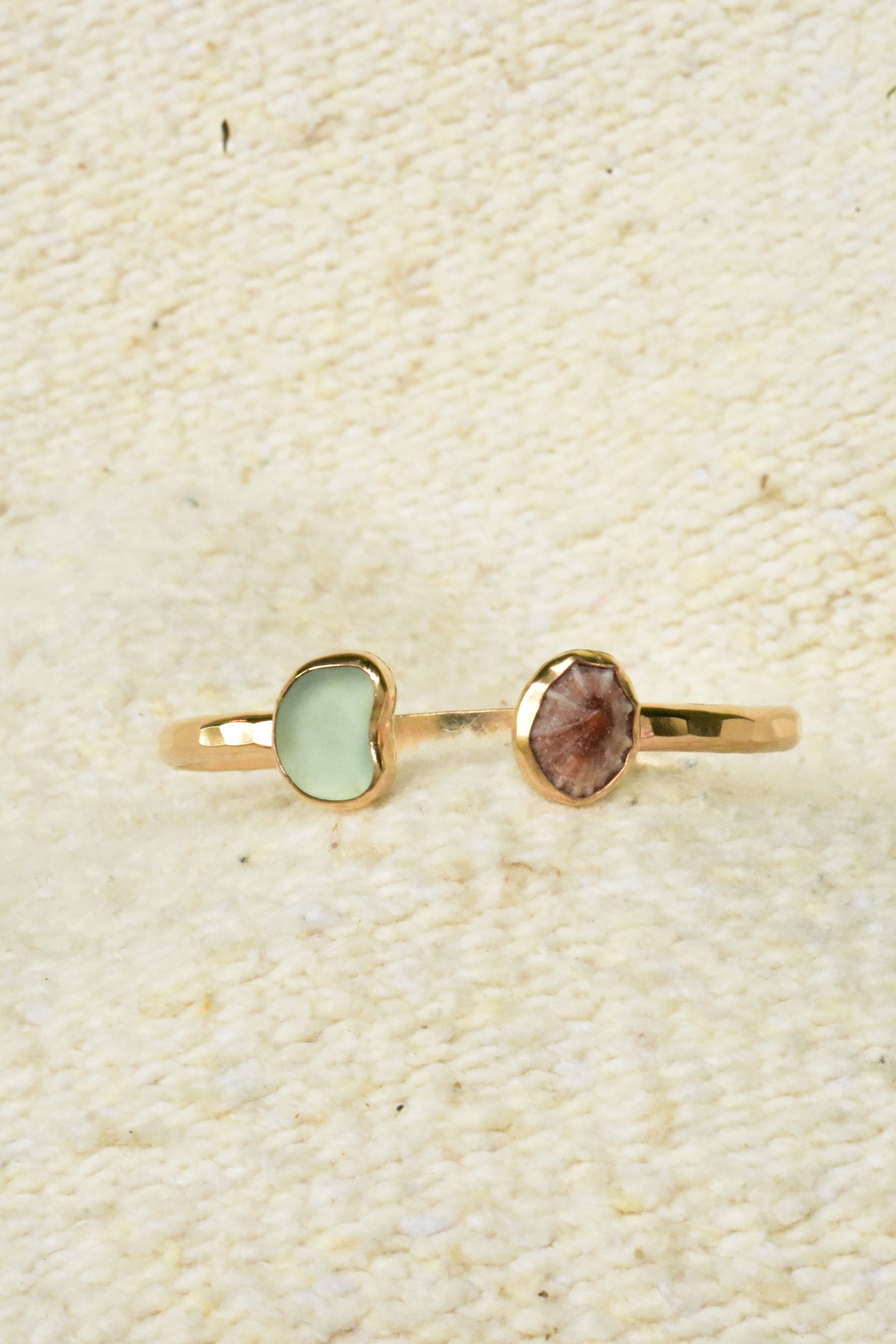 Opihi Seaglass cuff