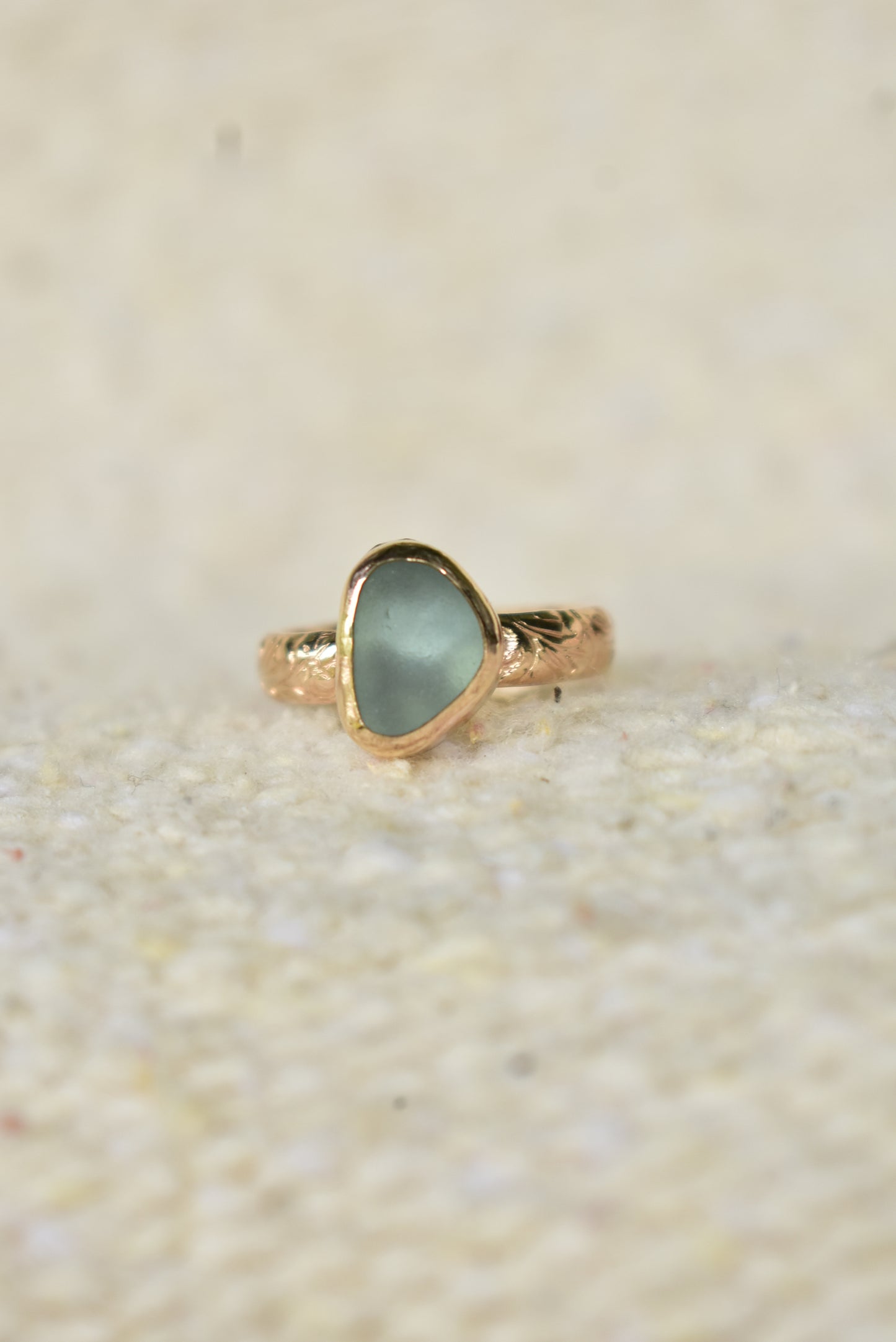 Heirloom Seaglass ring