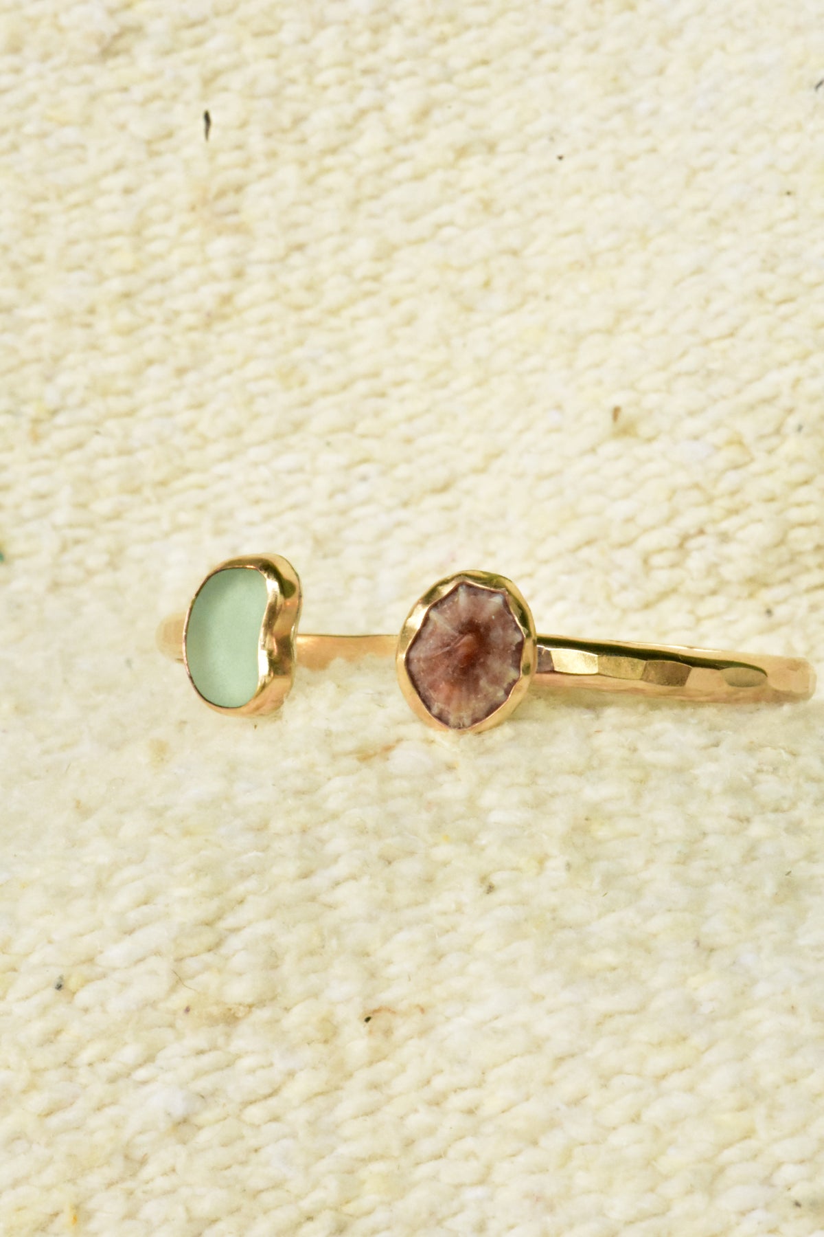 Opihi Seaglass cuff