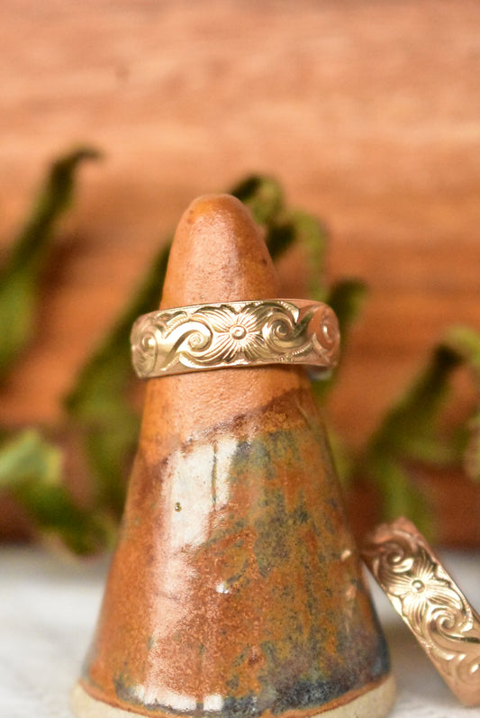 Thick heirloom ring