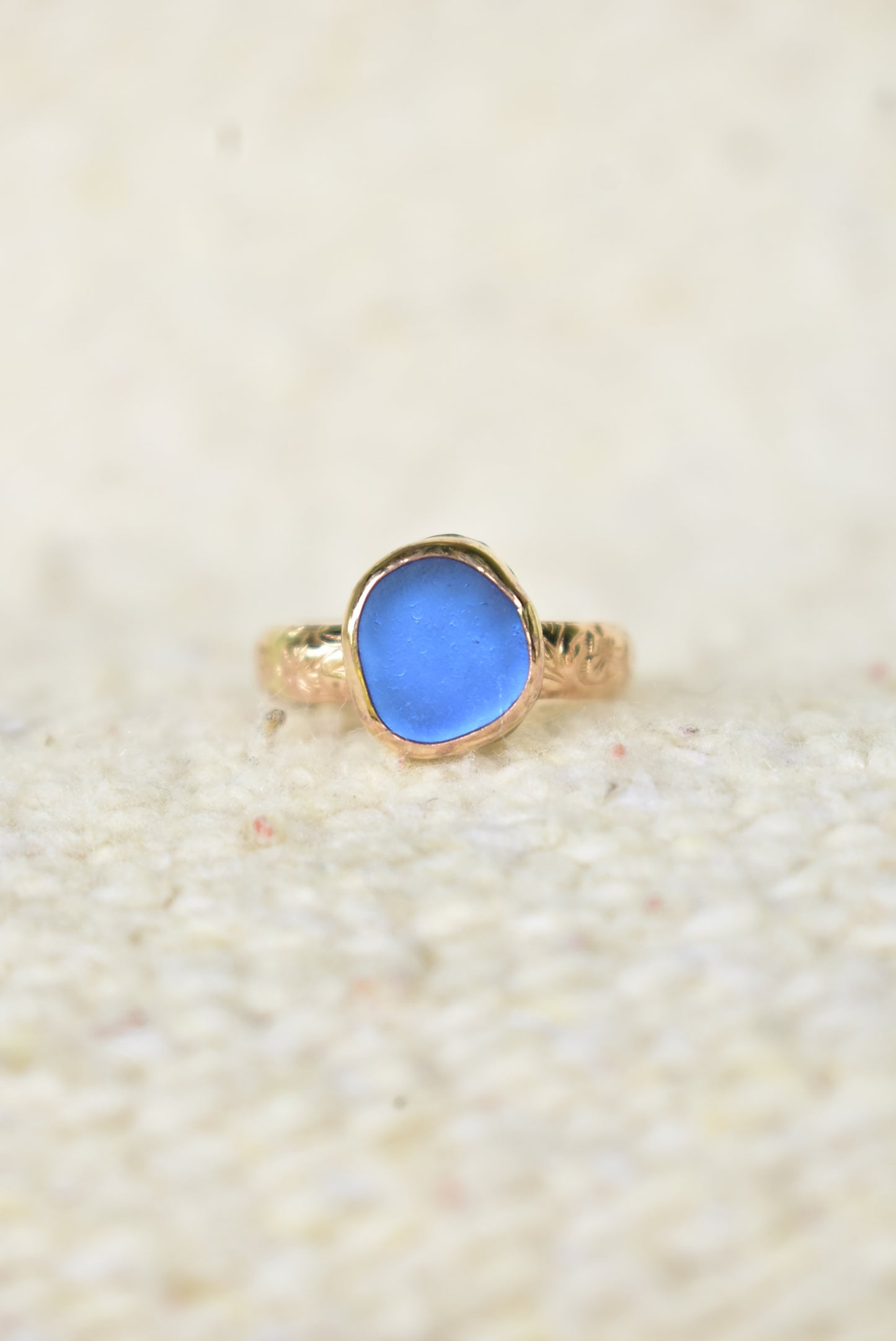 Heirloom Seaglass ring