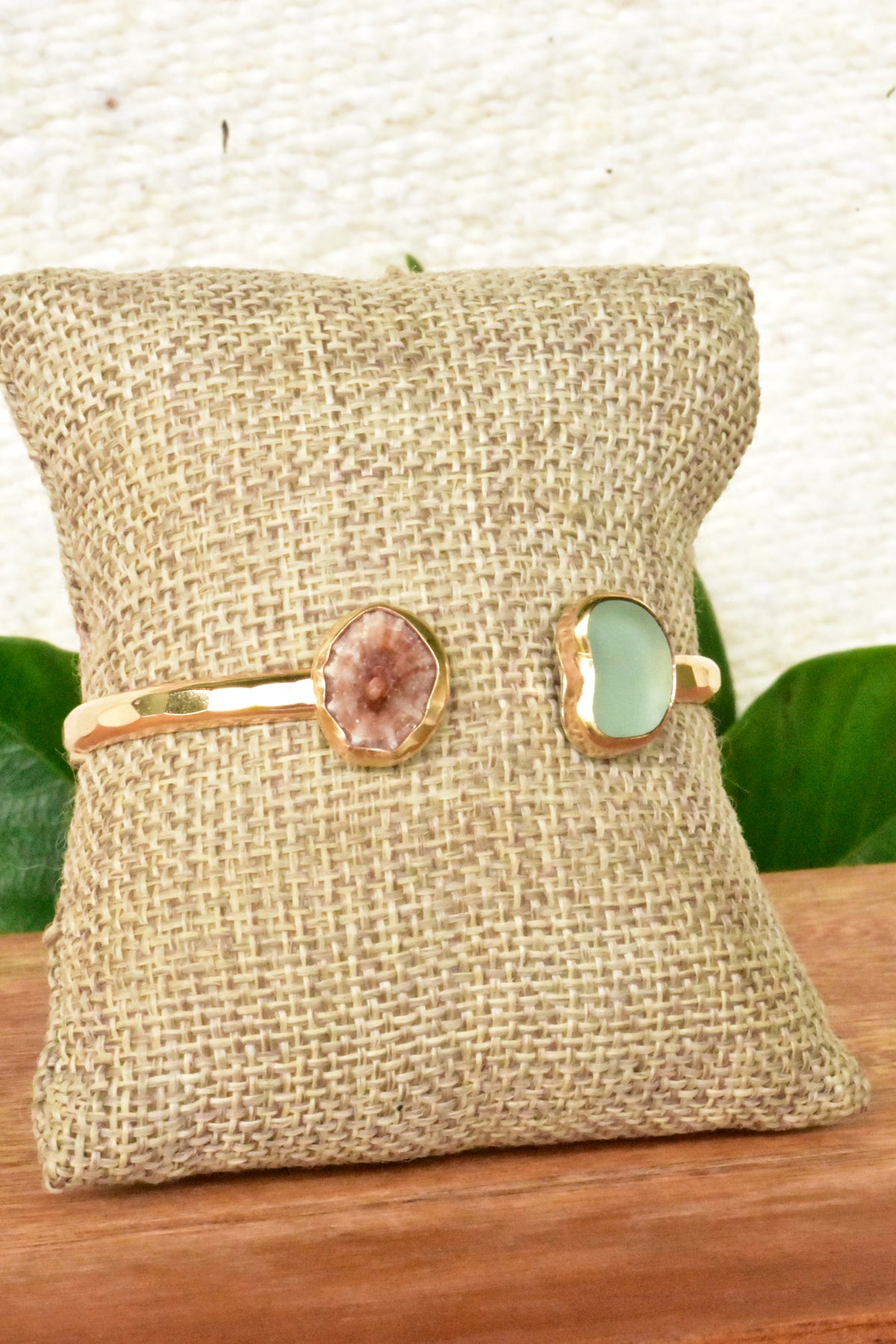 Opihi Seaglass cuff
