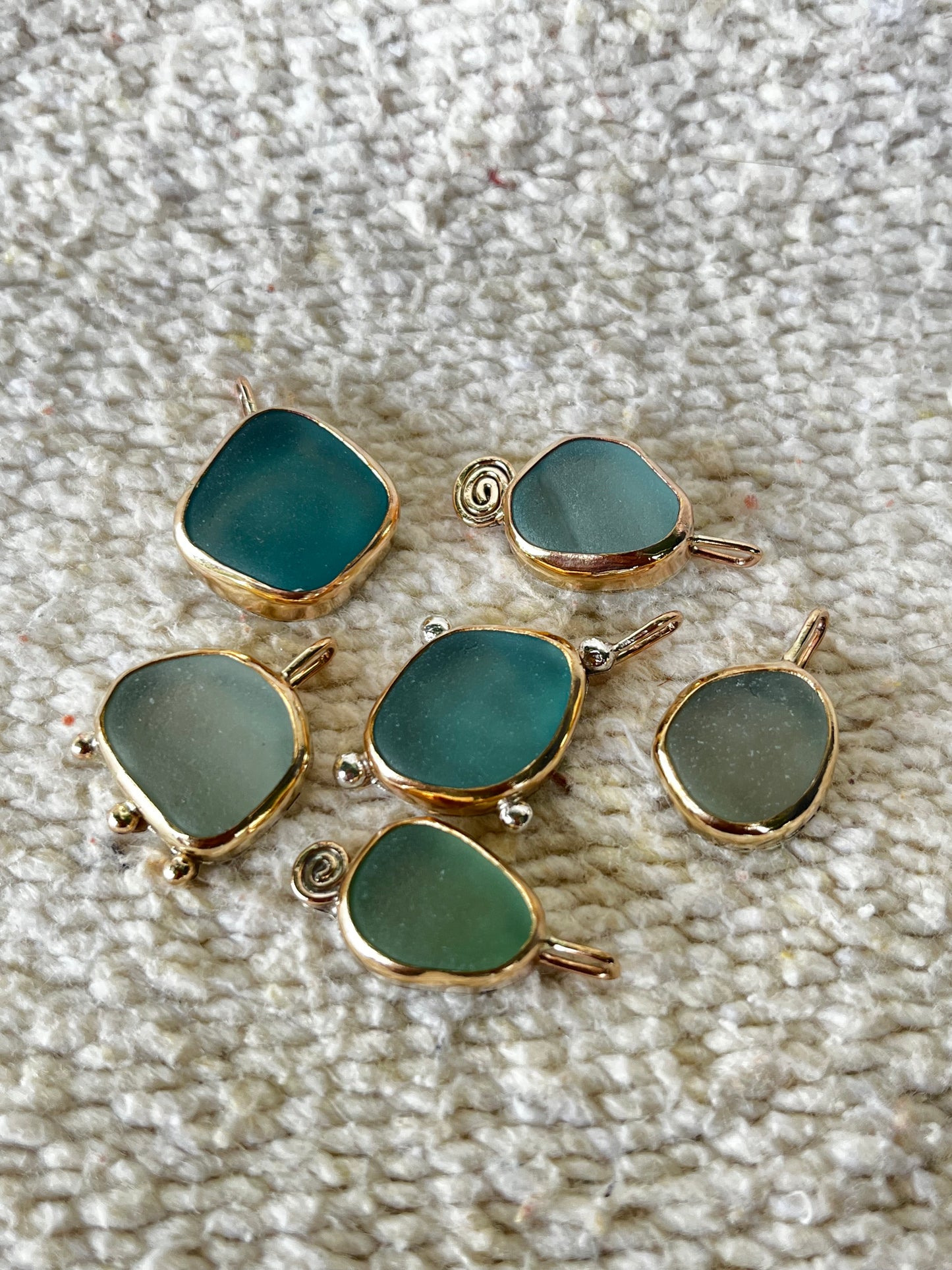 Seaglass swirl necklace