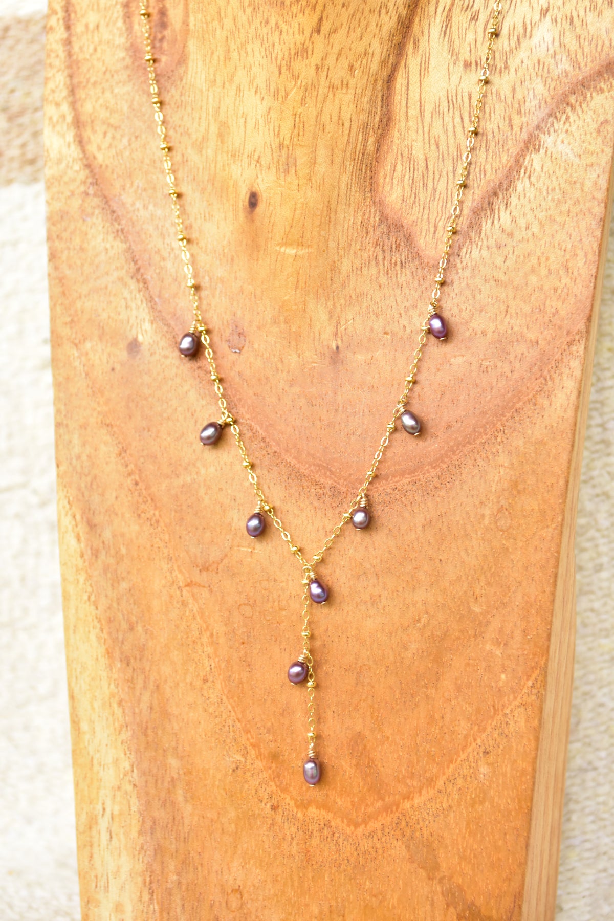 Pink Edison lariat