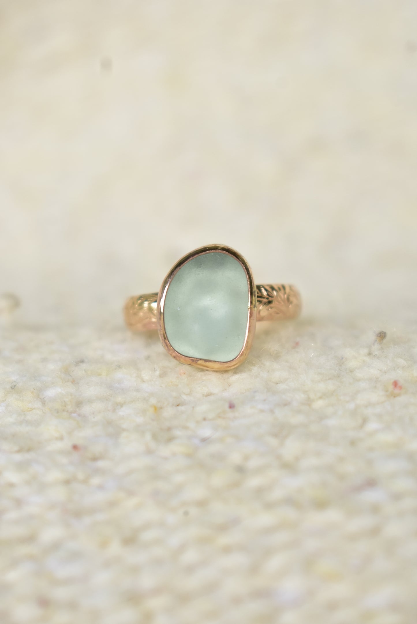 Heirloom Seaglass ring