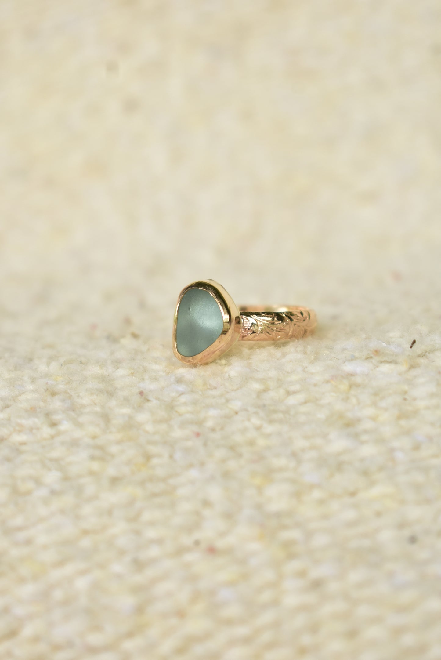 Heirloom Seaglass ring