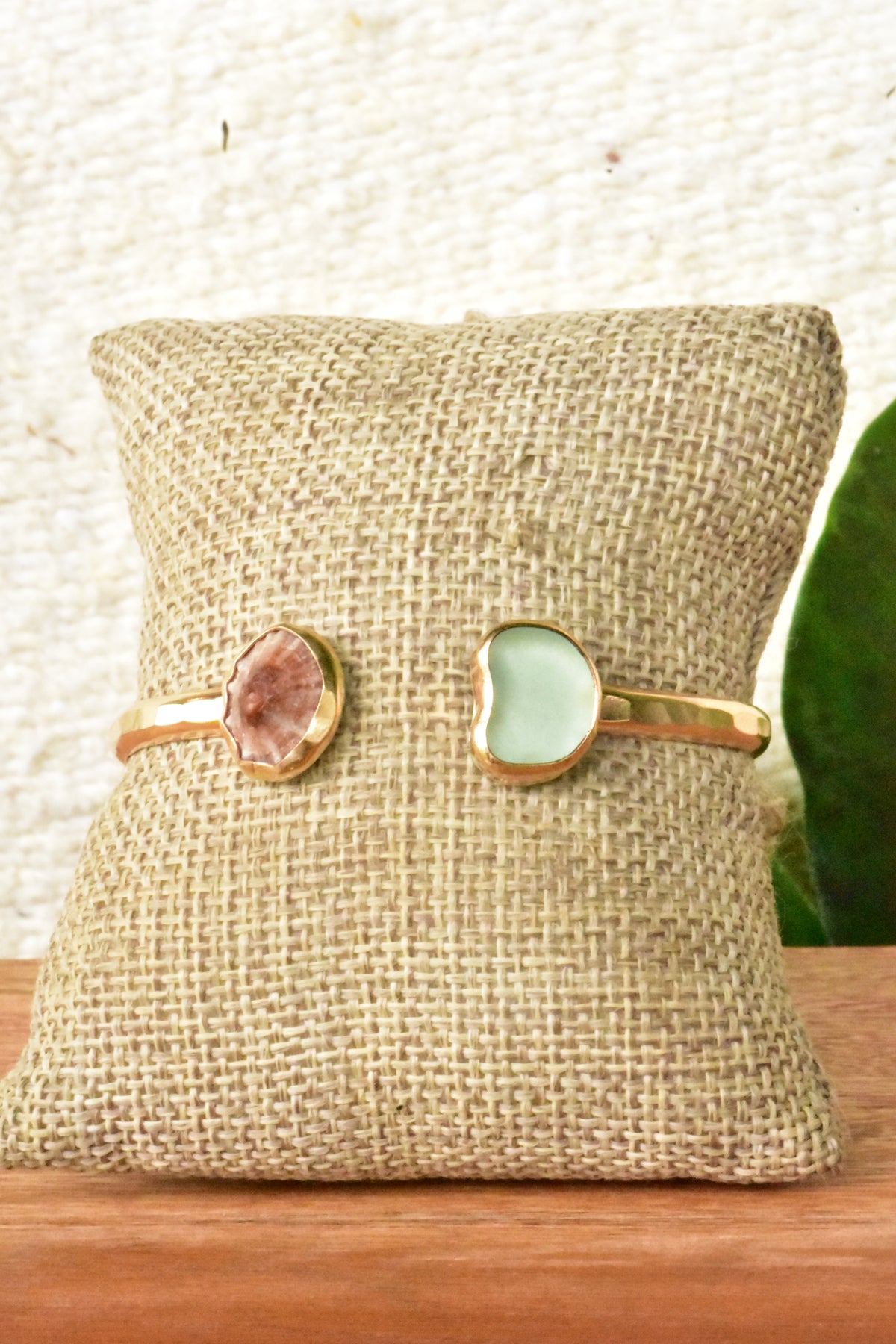 Opihi Seaglass cuff