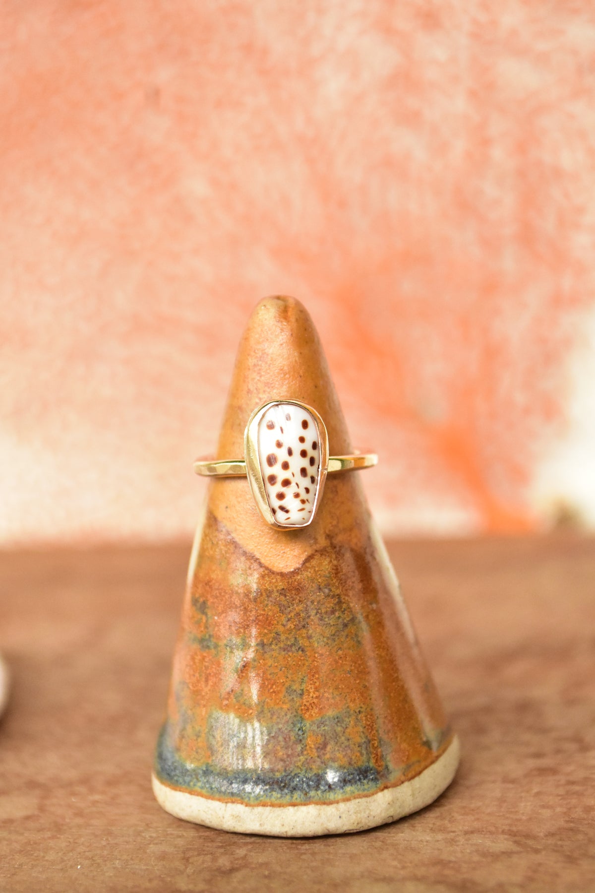 Flea cone shell chip ring