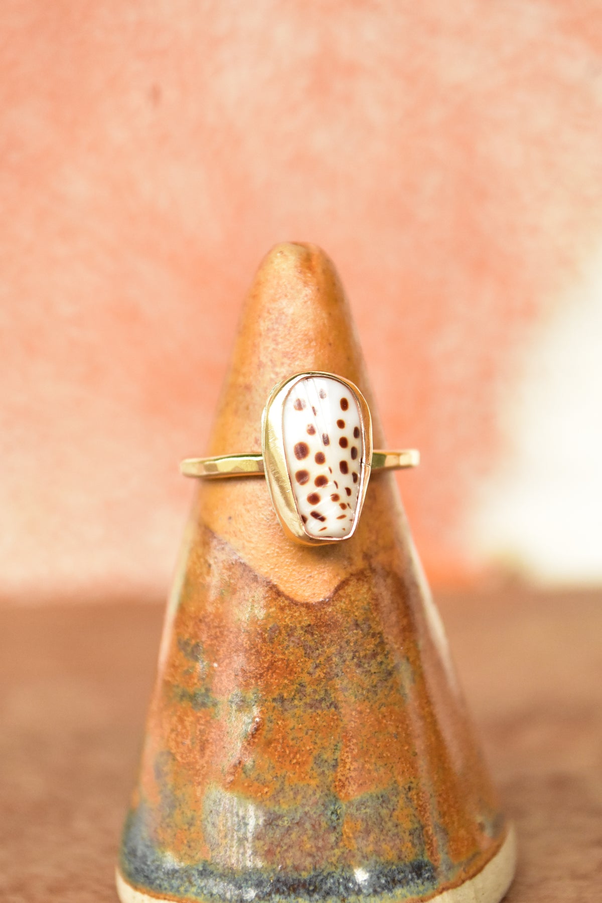 Flea cone shell chip ring