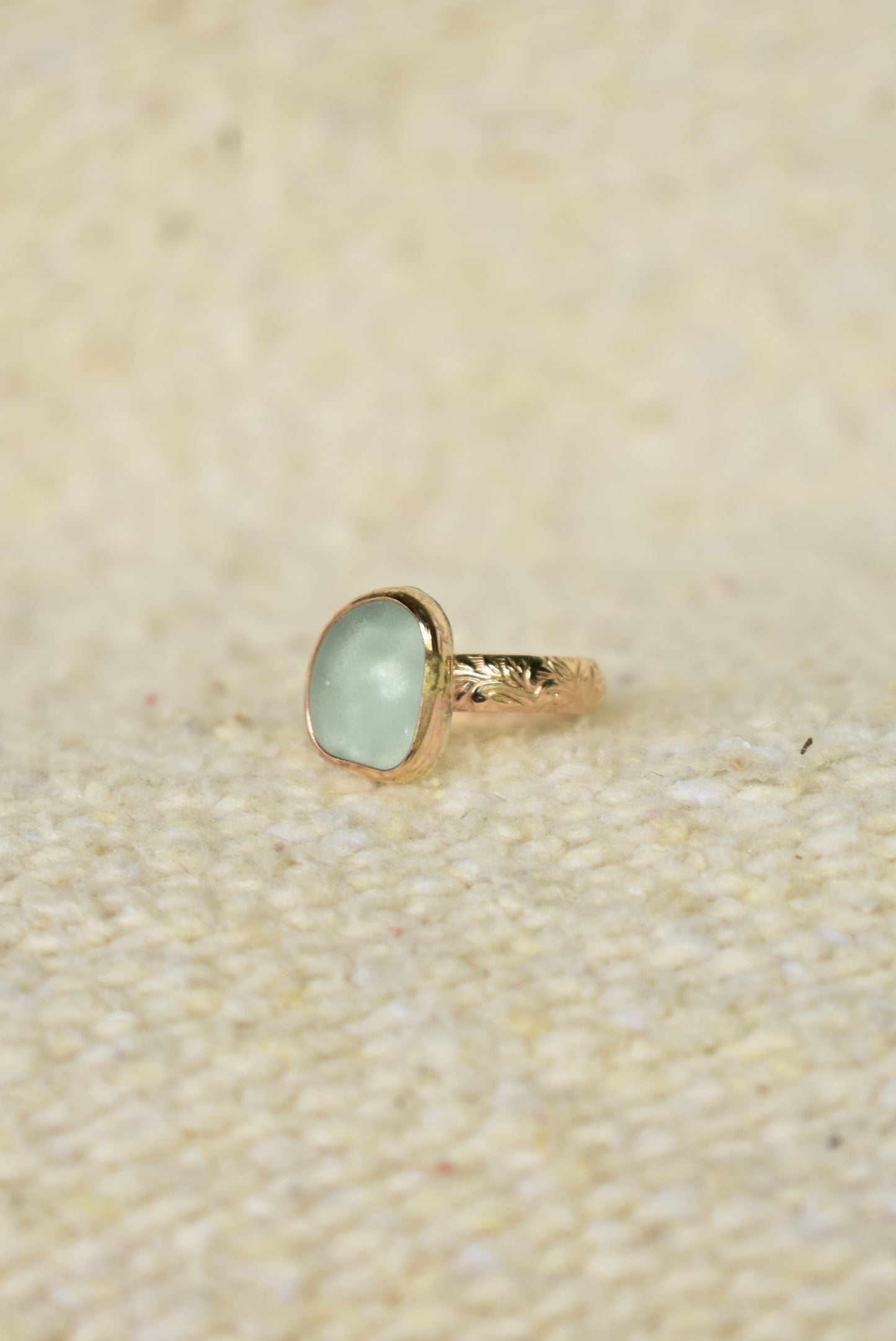 Heirloom Seaglass ring