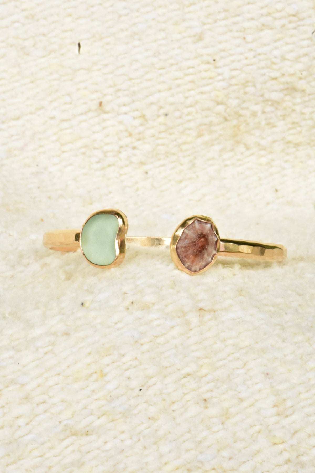 Opihi Seaglass cuff