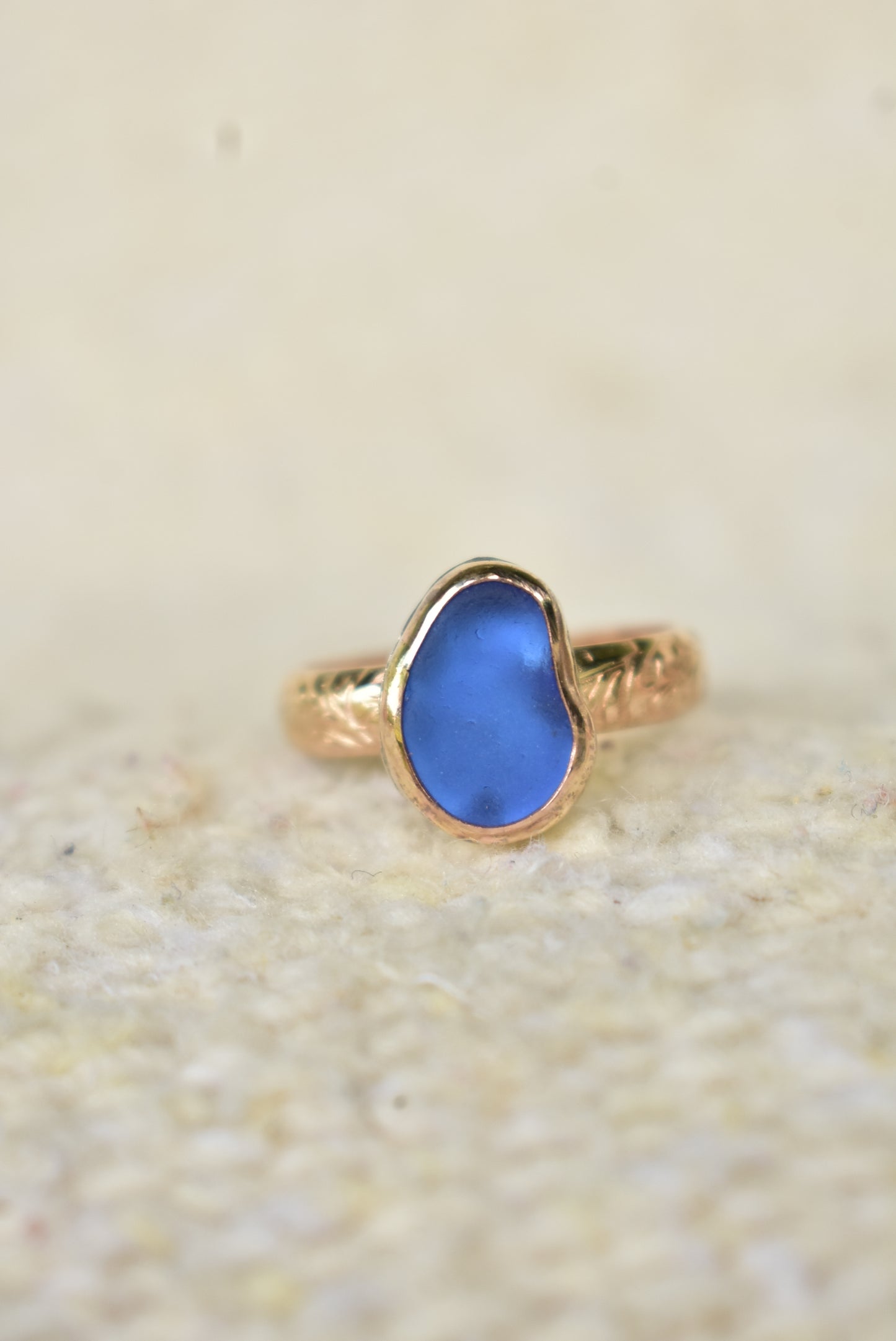 Heirloom sea glass ring